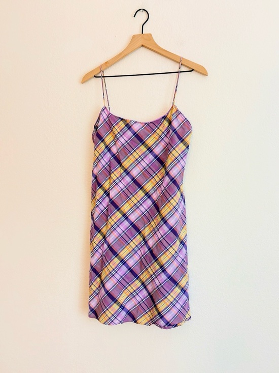Ralph Lauren Dresses & Skirts - Vintage 90s Ralph Lauren Plaid Slip Dress